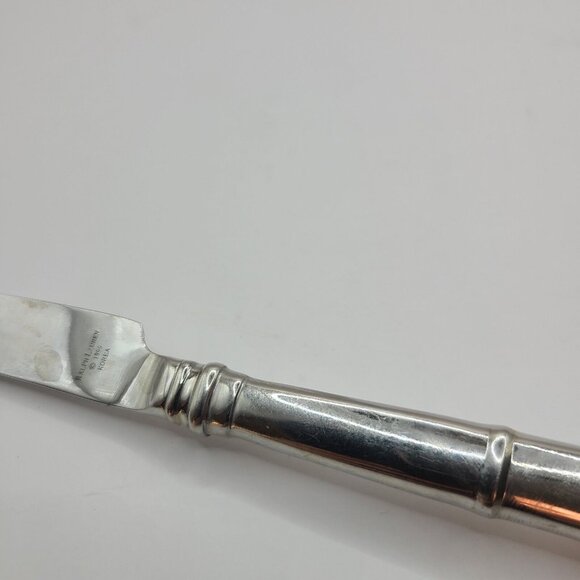 Ralph Lauren Montgomery Flatware Silverware 31 pieces w/ Serving Fork and Spoon - Picture 11 of 16